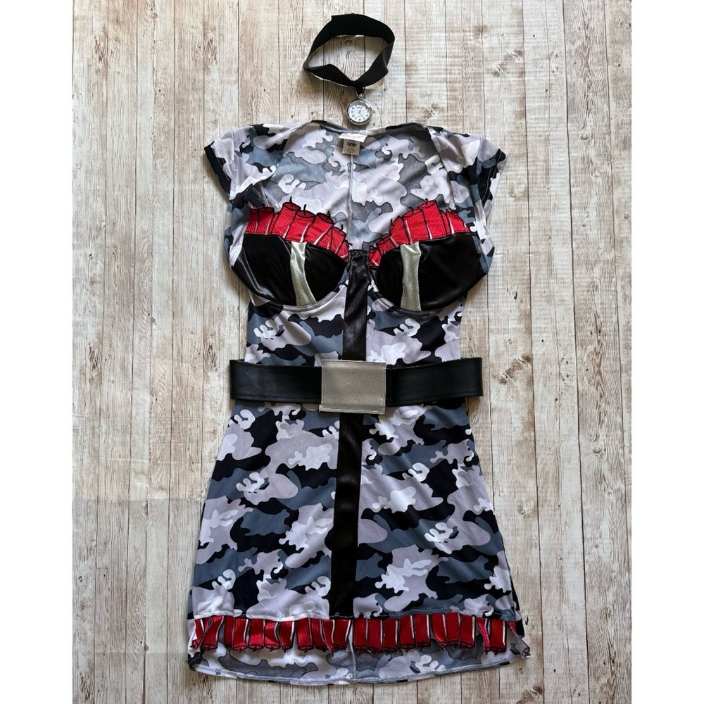 Women’s explosive dynamite Halloween costume mini dress